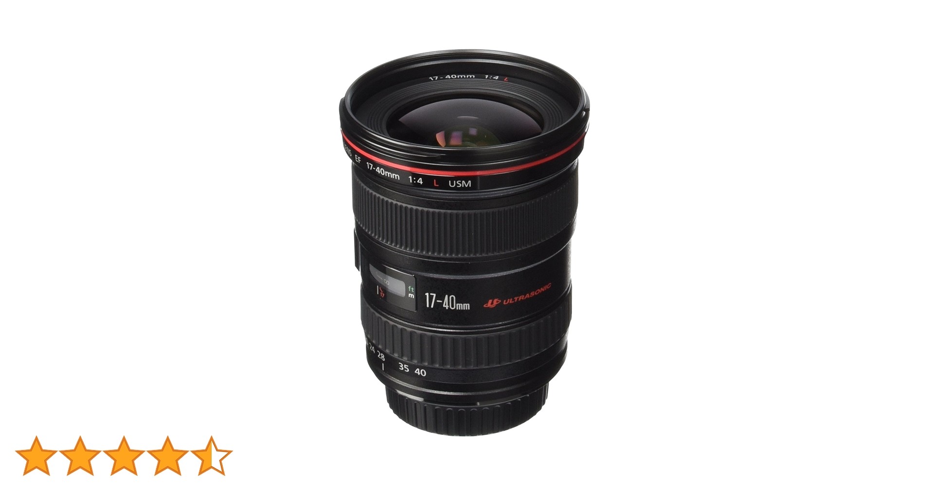 Canon EF 17-40mm f/4L USM Ultra Wide Angle Zoom Lens for